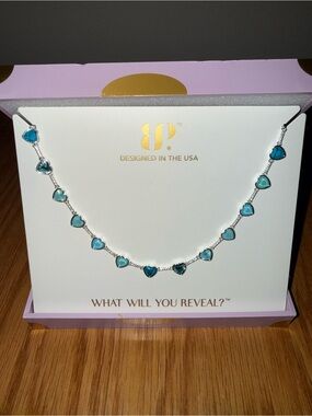 Bomb Party Summer Jewel Candy Heart necklace